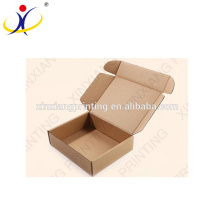 Benutzerdefinierte logo! China professionelle hersteller handwerk papier box, braun kraftpapier box
